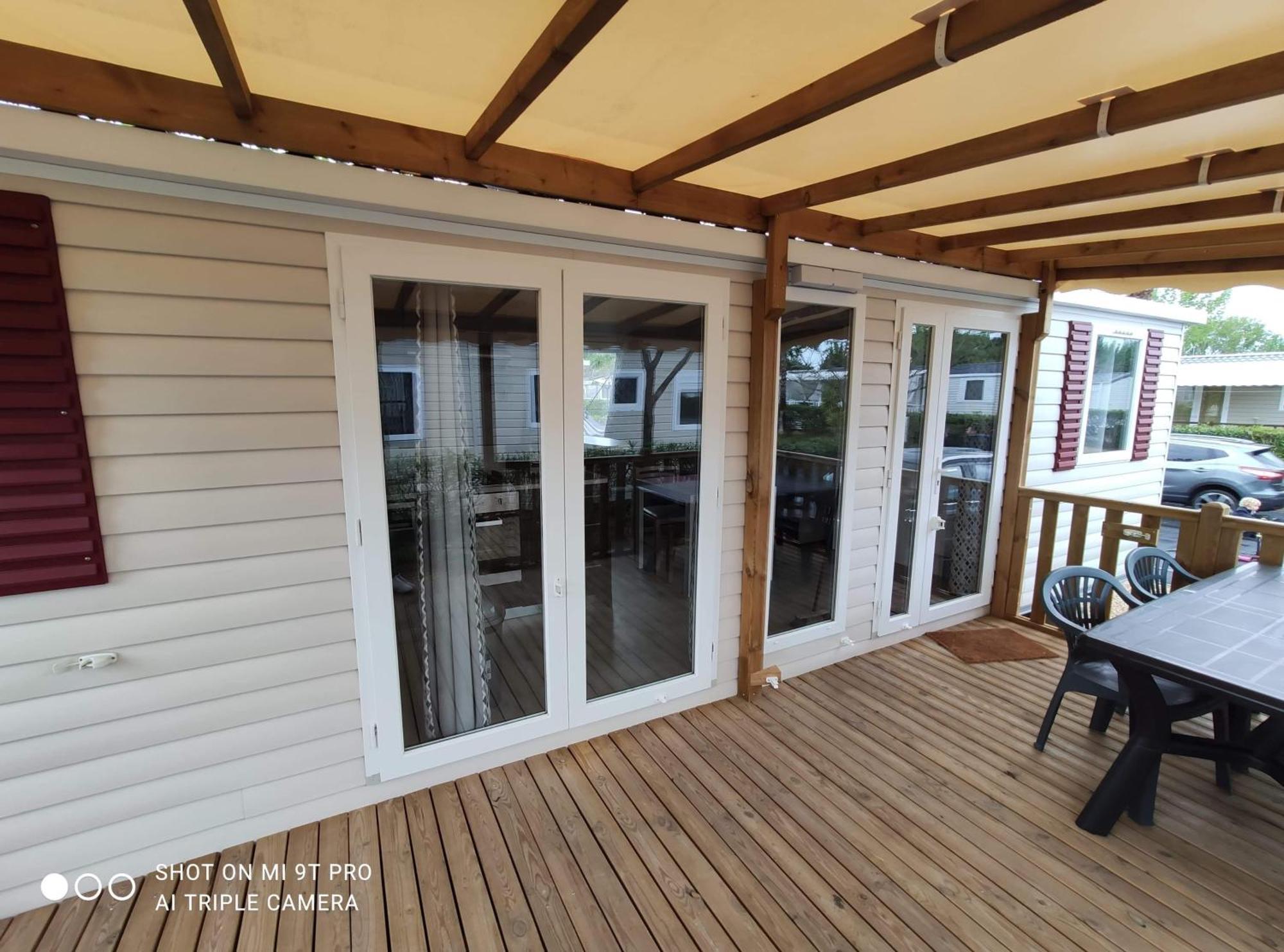 Mobilehome 8 Personnes Avec Clim Situe Aux Sables Du Midi ヴァンドル・プラージュ エクステリア 写真